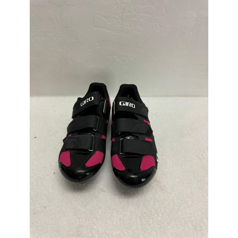 Giro Techne Cycling Shoes Women 39 Black Pink Road Bike Cleats